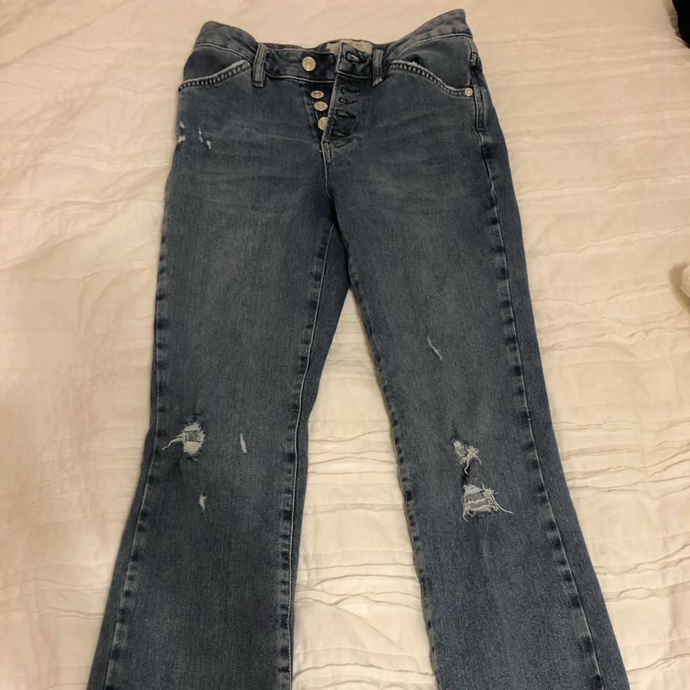 Free people straight leg jeans